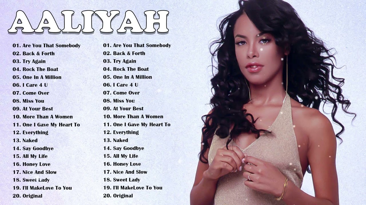 Old School R&B Slow Jams Mix 💥Aaliyah