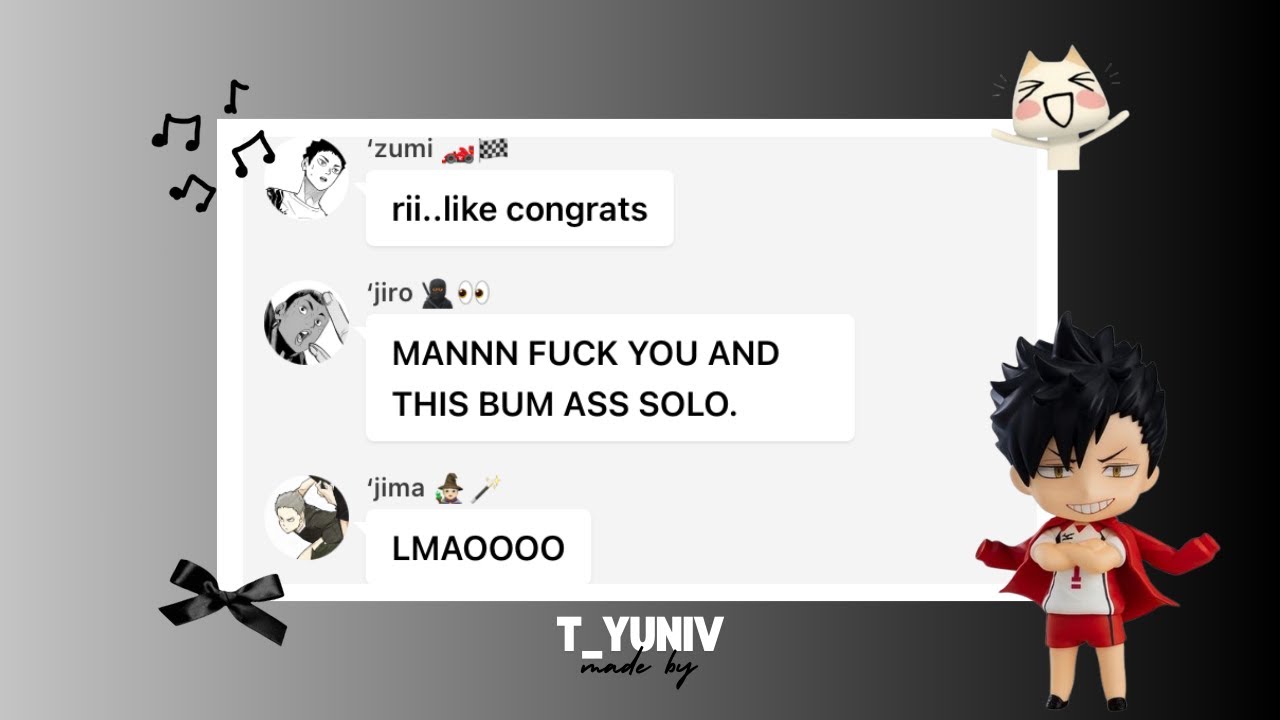 AGUST D (suga/agustd) // kuroo ver — haikyuu x kpop [please read desc]