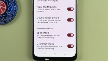How to enable/disable Spell check, red underline when typing on OPPO Reno7 Android 13