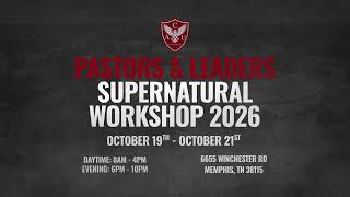 Apostolic Center University: Pastors & Leader Workshop (10.19.26 - 10.21.26)