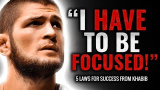 Khabib Nurmagomedov's 5 LAWS For SUCCESS | Motivational Speech 2021