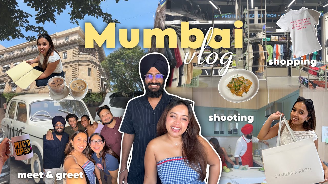 A week in my life in Mumbai! Meeting all the couple creators🌸