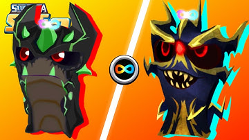 GHOUL EARTH ELEMENTAL & GHOUL ELECTRIC ELEMENTAL FUSION - SLUGTERRA SLUG IT OUT 2