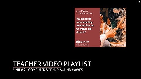 Unit 8.2 CS Contact Forces Teacher Playlist Intro