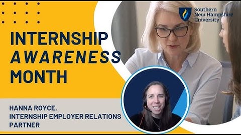 Internship Awareness Month, April 2026