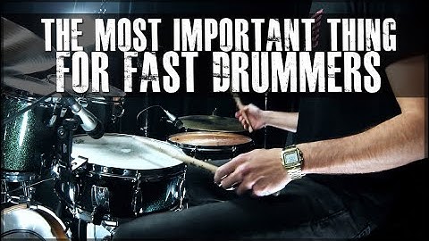 This Is The Most Important Thing For Fast Drummers - James Payne