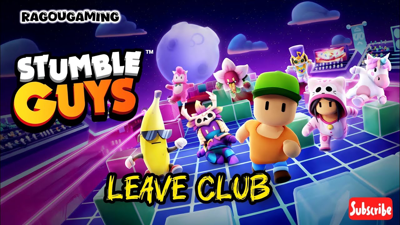 Как покинуть клуб в Stumble Guys