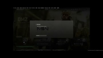 MW2 Stuck in Loop when attempting to play DMZ game mode