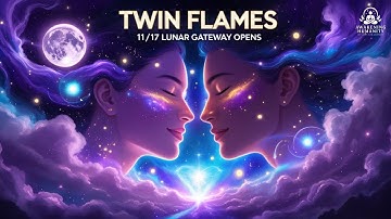 TWEELINGVLAMMEN: 17/11 MAANPOORT GAAT OPEN — Het Universum HEEFT DIT VERBERGD... Alles verandert NU!