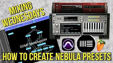 Creating plugin presets in ACUSTICA AUDIO NEBULA 4 using DDMF METAPLUGIN..AND CAN IT BE OVERSAMPLED?