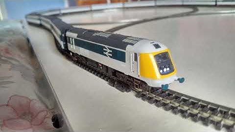 Dapol HST-P N Gauge - on test track Part 2 - 30/08/20