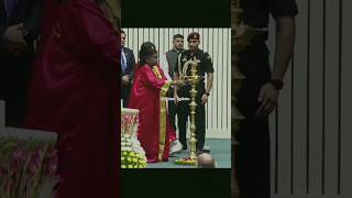 Adc Siddharth Sharma with President Mam #adc #major #motivation #army #viralshort #president