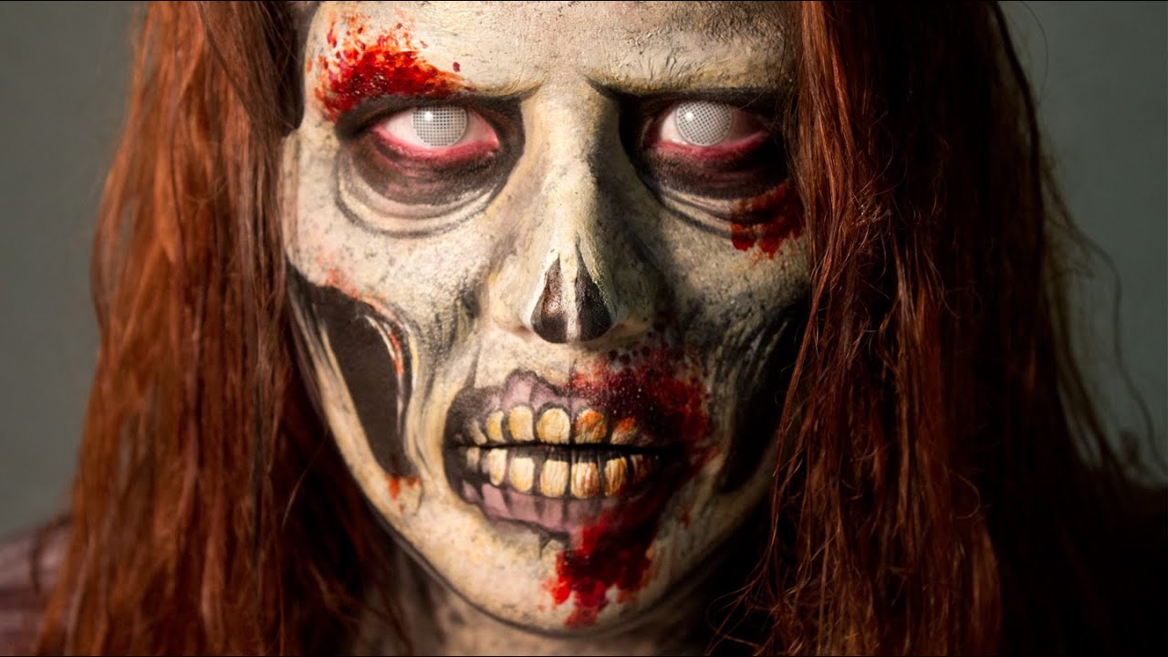 Walking Dead Inspired Zombie Makeup Tutorial By Goldiestarling Only