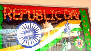 Republic day display board ideas/school black board decorations ideas/craft ideas screenshot 3