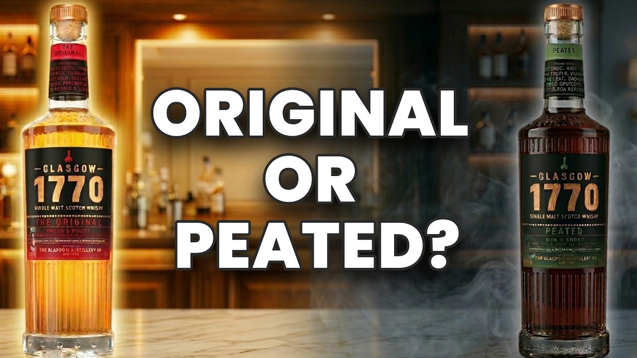 Glasgow 1770 Original and Peated Whisky Review, Exploring Glasgow Distillery