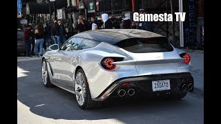 ... i was lucky enough to get some good footage of 1 99 aston martin
vanquish zagato shooting bra...