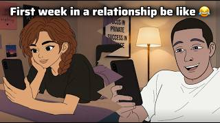 First week in a relationship be like 😂 #funny #funnyanimation #lol #hilarious #comedy #funnyshorts