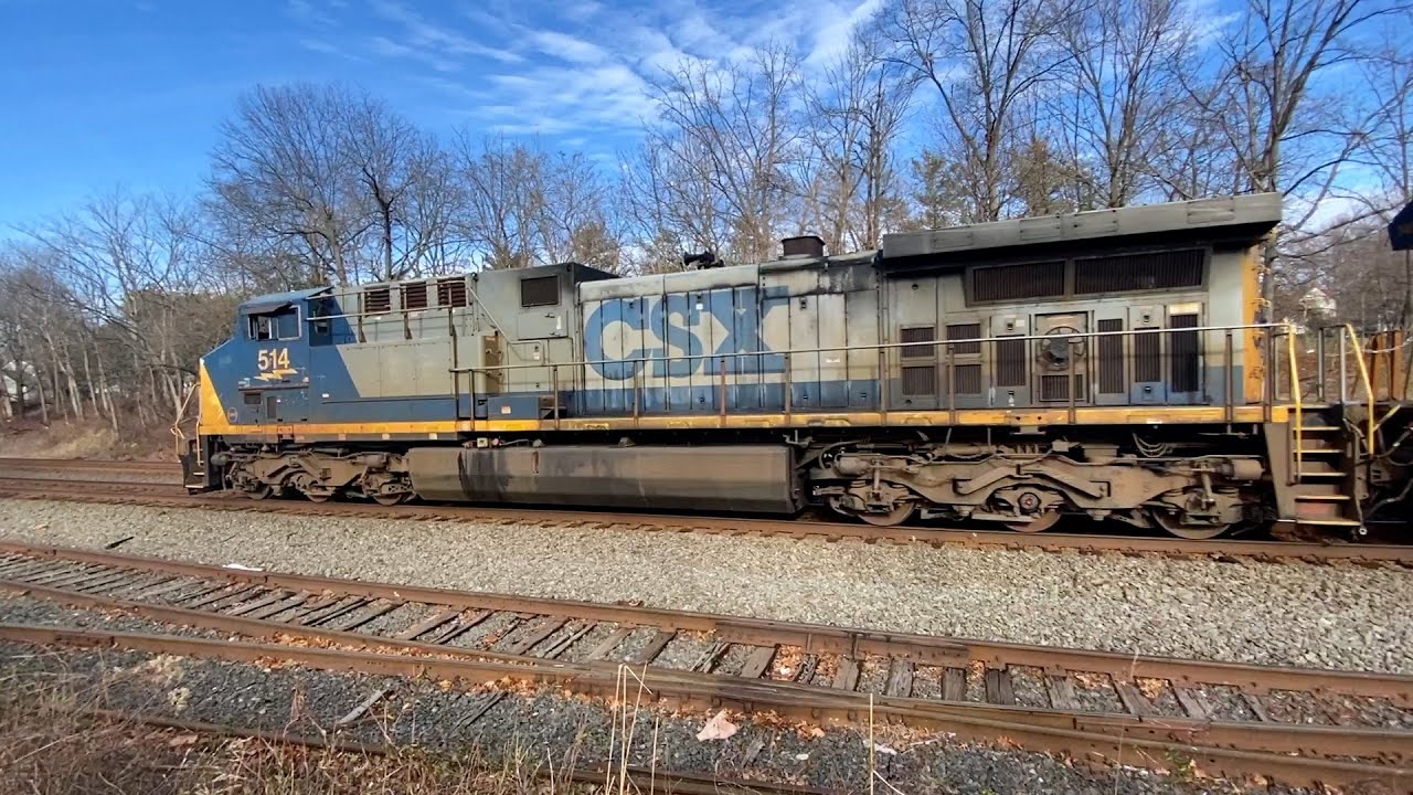 CSAO Winter Action Ft. Norfolk Southern & CSX Action +The Conrail Holiday Train.