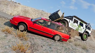 BeamNG Drive - Cars vs RoadRage #25 by Crash Hard 53,180 views 2 months ago 8 minutes, 11 seconds