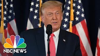 Trump Holds News Conference From Bedminster, NJ | NBC News