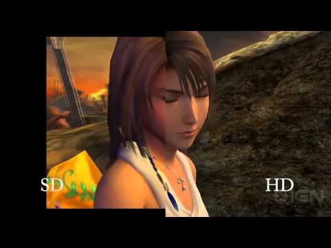 Final Fantasy X SD vs HD Comparison