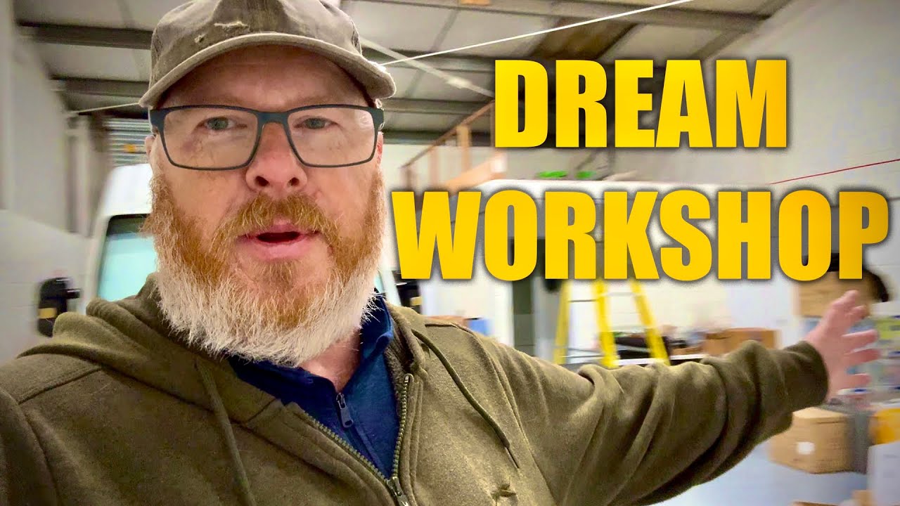 Building my dream workshop SO ANYONE CAN USE IT