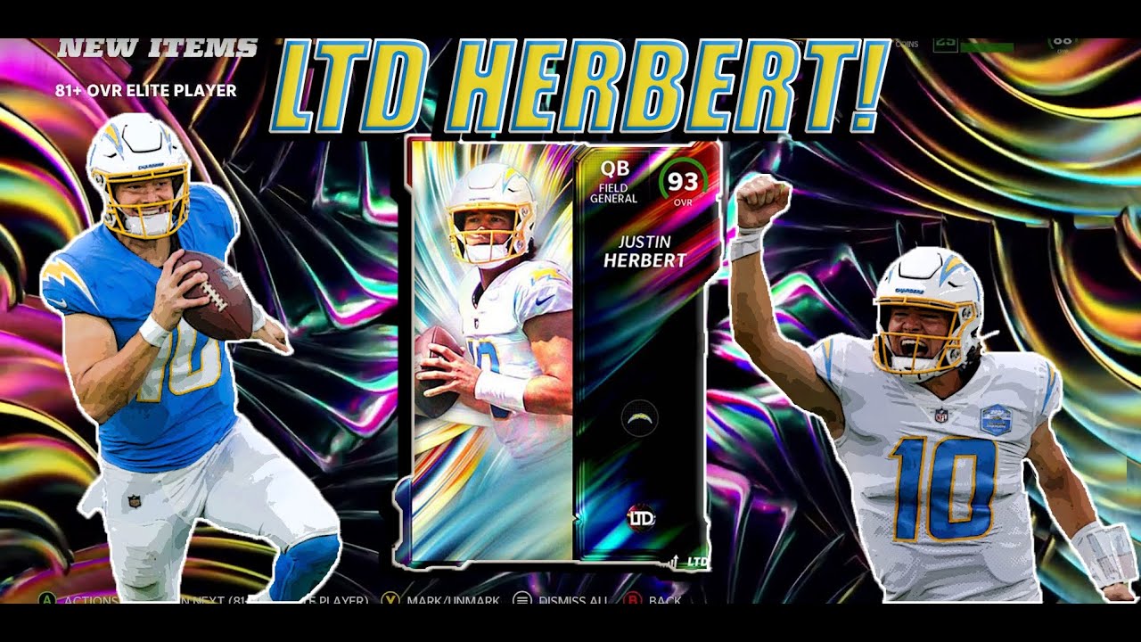LTD JUSTIN HERBERT! EA IS TROLLING ME! Madden 22 Pack Opening!