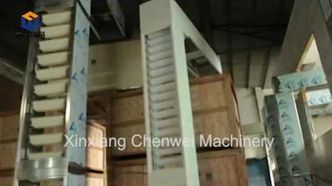 bucket elevator test video