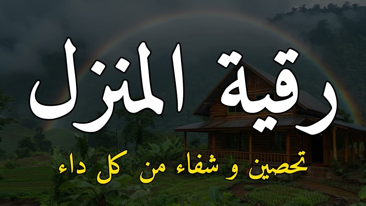 رقية المنزل # لحفظ وتحصين البيت 🏡 واهل البيت وجلب البركة🌴وزيادة الرزق وطرد الشياطين بإذن الله