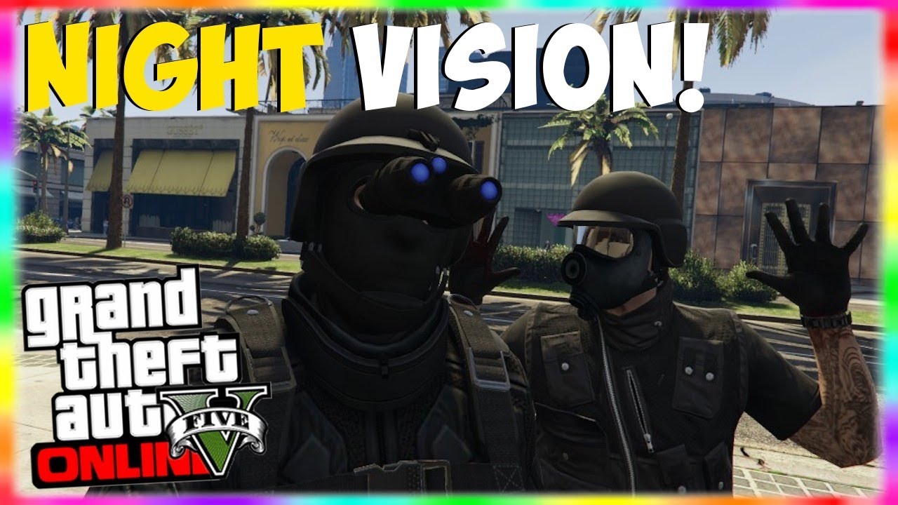 GTA 5 GLITCH NIGHT VISION GOGGLES AFTER PATCH 1.48 (Easy) *SOLO