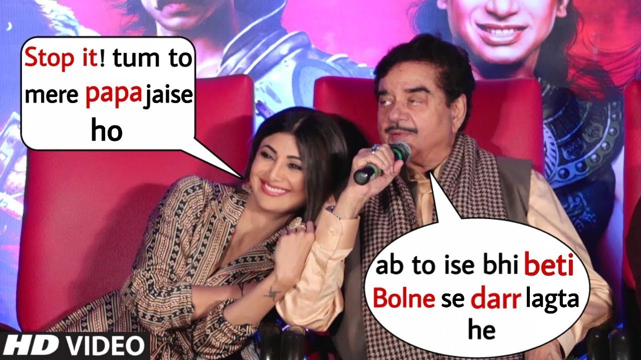 Shatrughan Sinha Feel Uncomfortable to speaking Shilpa Shetty as daughter | Due to Metoo Campaign bollywood events london