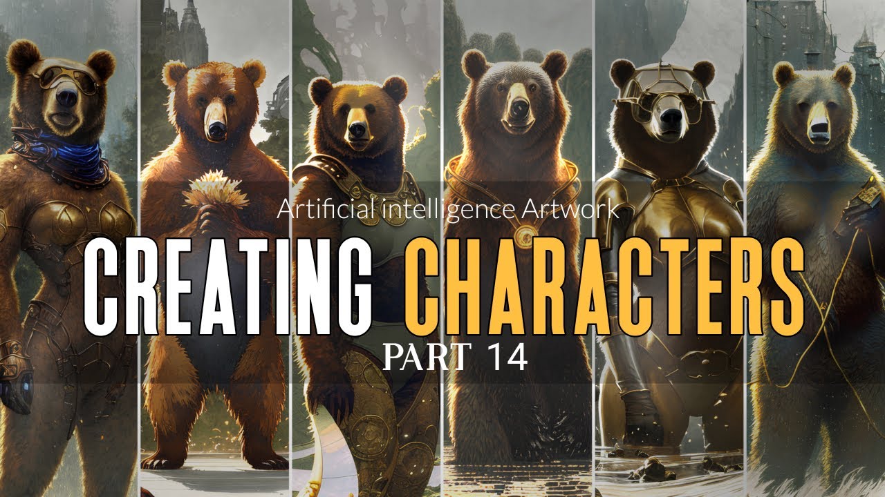 [AI ART] Creating Characters Part 14 using Artificial Intelligence | SketchZa