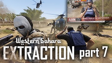 Extraction Part7 - Saving Michael Sully - Arma 3 Western Sahara Creator DLC
