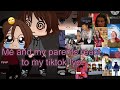 ME AND MY PARENTS REACT TO MY TIKTOK FYP (1M VIEWS?!) (Inspired)