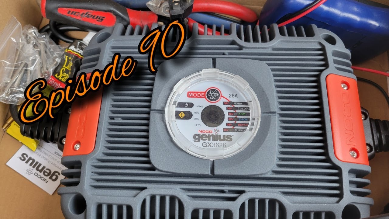 Grady White 236 Genius 36 Volt Charger Install - Episode 90 - YouTube