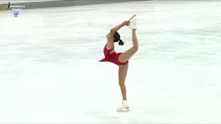 Madeline Schizas (CAN) Nebelhorn Trophy 2022 FS