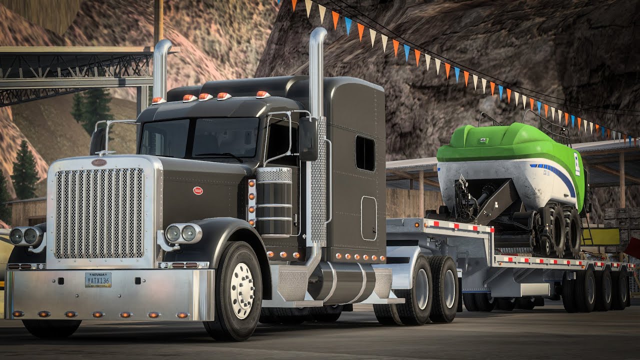 ATS 1.49 | AMX Map #1 🇺🇸 | Peterbilt 6x4 #2 | Discover map | Heavy ...