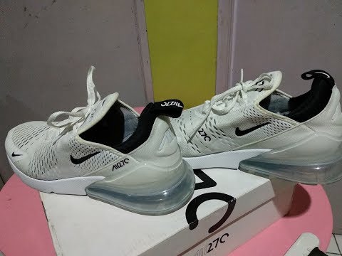 Unboxing Nike Air Max 270 White-B/W - Sneakers (19)