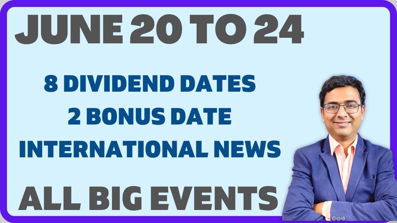 Share market next week CAMS share dividend BSE share dividend