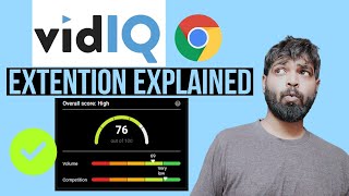 How To Use Vidiq Extension on Chrome | How to install vidiq