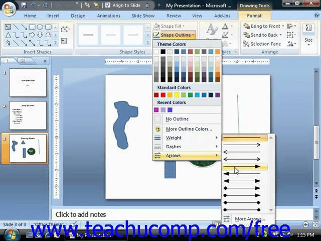 Powerpoint 2007 Tutorial Formatting Shapes 2007 Only Microsoft Training Lesson 11 3 Youtube Powerpoint 2007 Tutorial Formatting Shapes 2007 Only Microsoft Training Lesson 11 3 Youtube