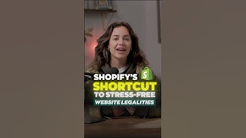How To Add Store Policies and Legal Pages on Shopify