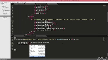 06 AngularJs Filters searchable - 005 The filter service
