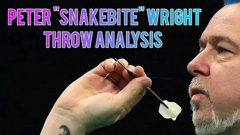 Peter Wright Throw Analysis - PDC Darts World Champion and World number one in 2022.