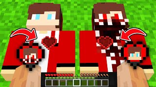 Why Mikey Changed JJ's Heart with Monster JJ's Heart in Minecraft ?