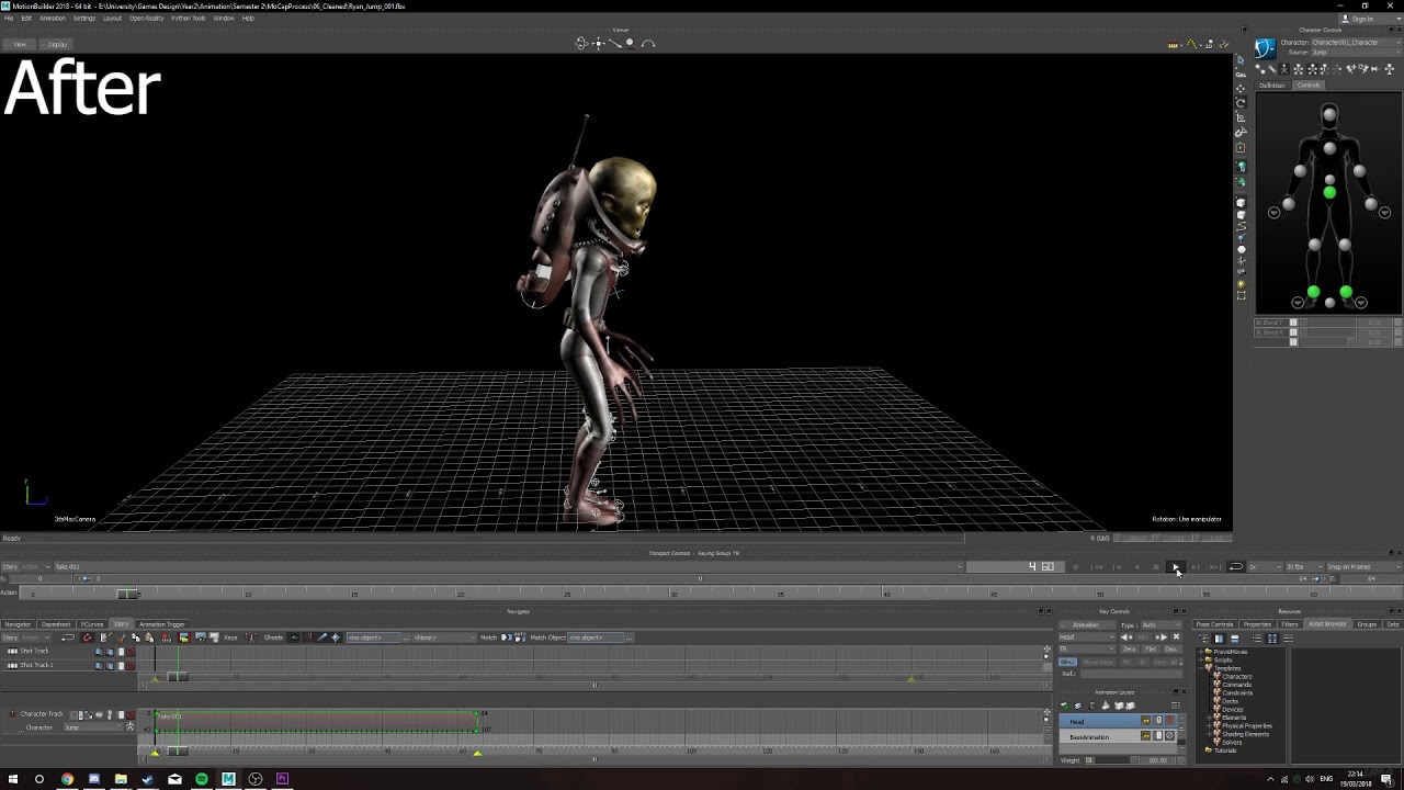 MotionBuilder MoCap Animation Cleaning YouTube