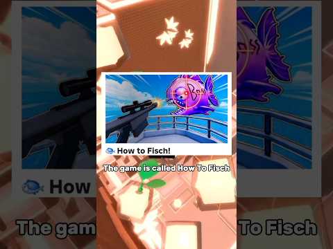 The Game Is Called How To Fisch | Go try it Now! 🔥 #roblox