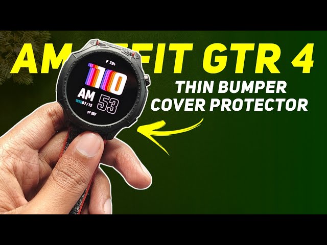 Amazfit GTR 4 Screen Protector, Armor Design Case