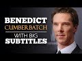 English speech  benedict cumberbatch just do it english subtitles