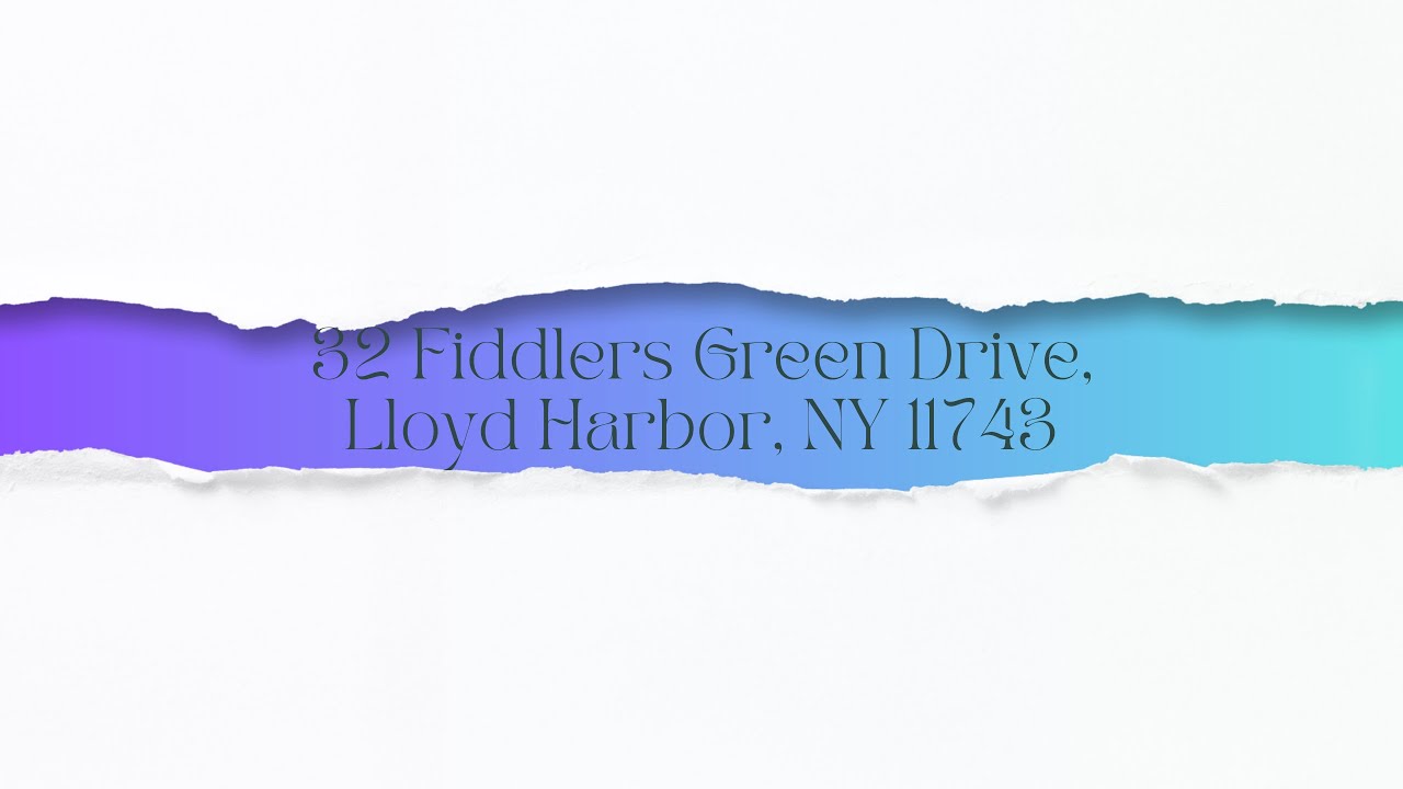 32 Fiddlers Green Drive, Lloyd Harbor, NY 11743 YouTube